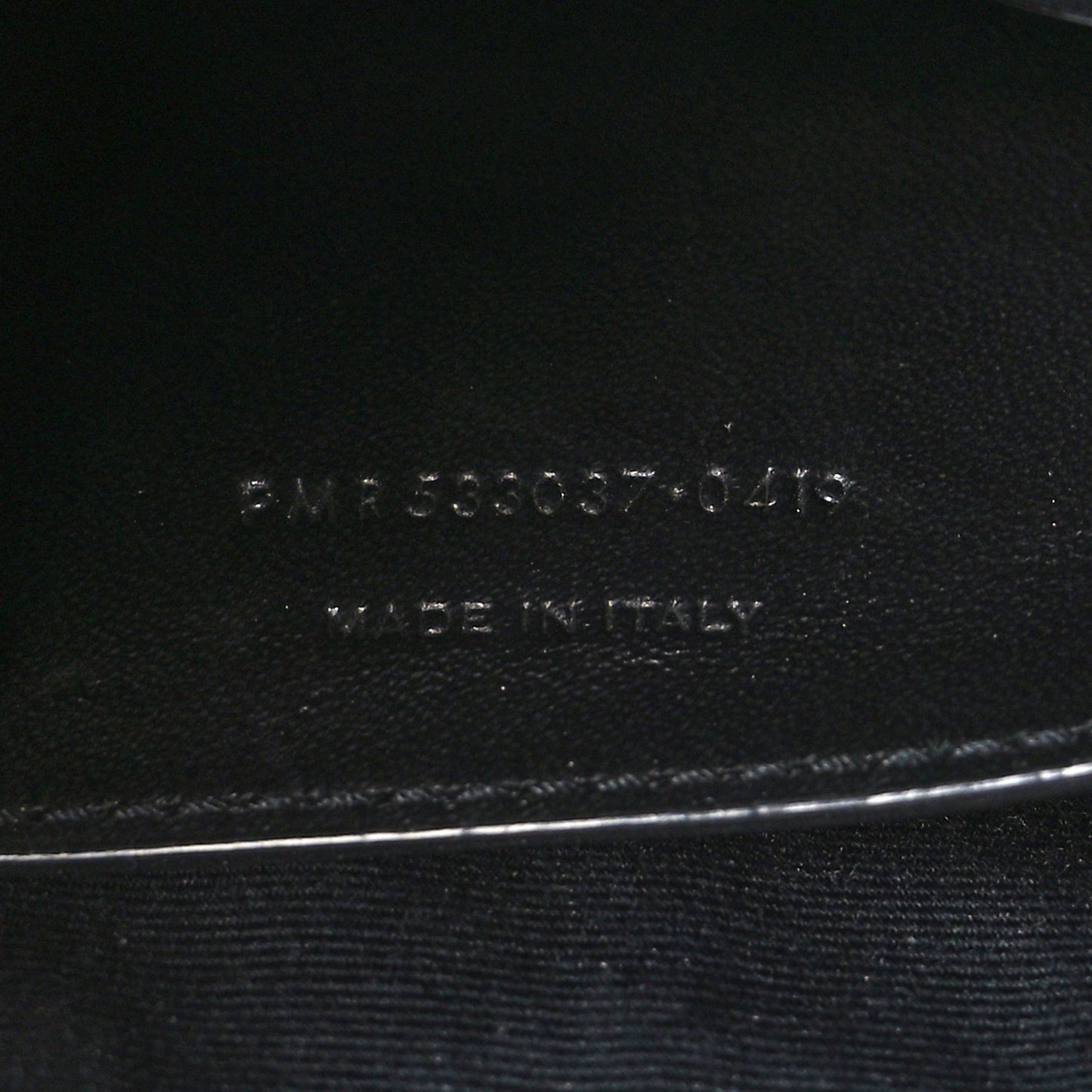 Crinkled Calfskin Matelasse Monogram Baby Niki Chain Satchel Navy