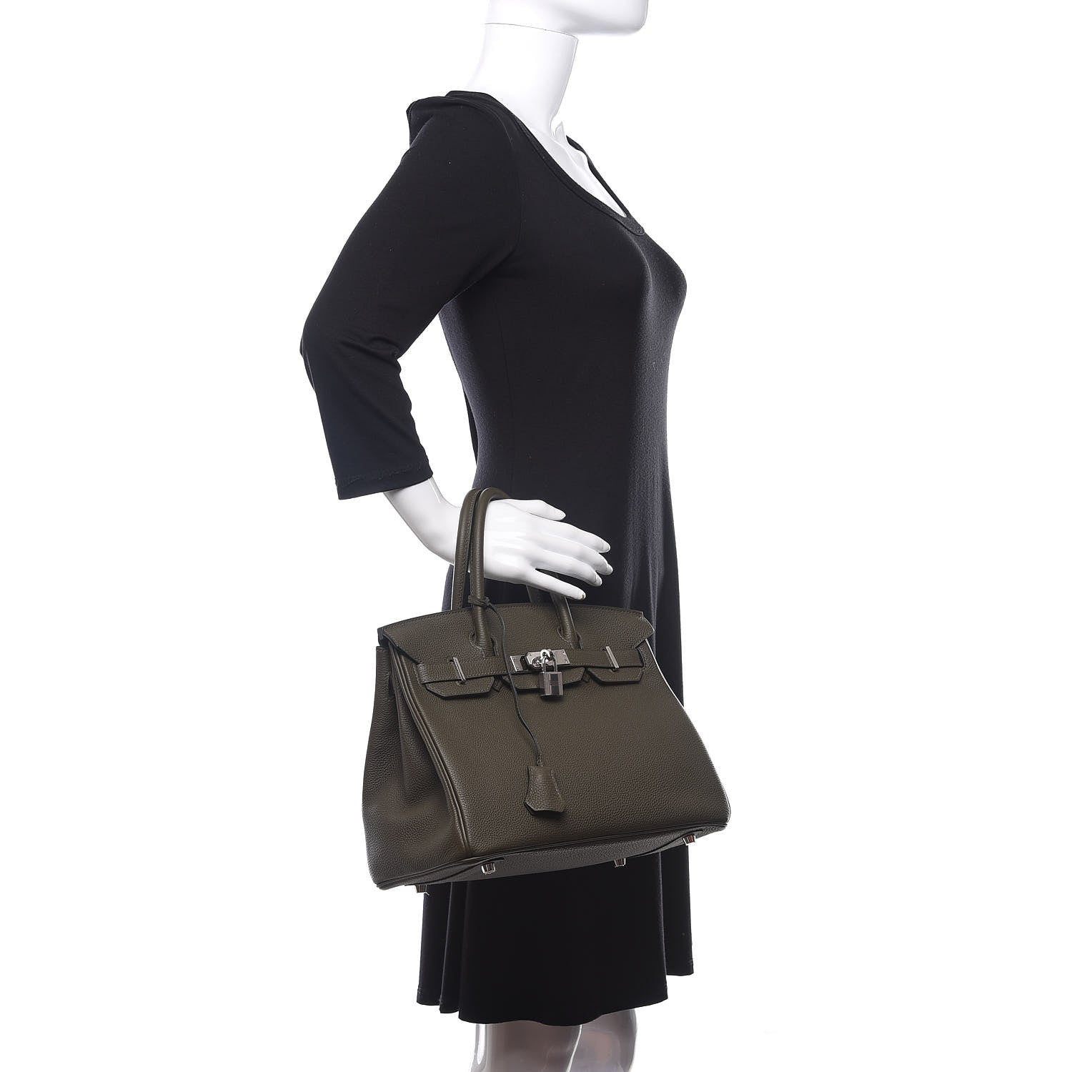 Hermes Togo Birkin 30 Vert Maquis 2 of 11