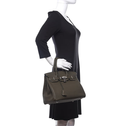 Hermes Togo Birkin 30 Vert Maquis 2 of 11