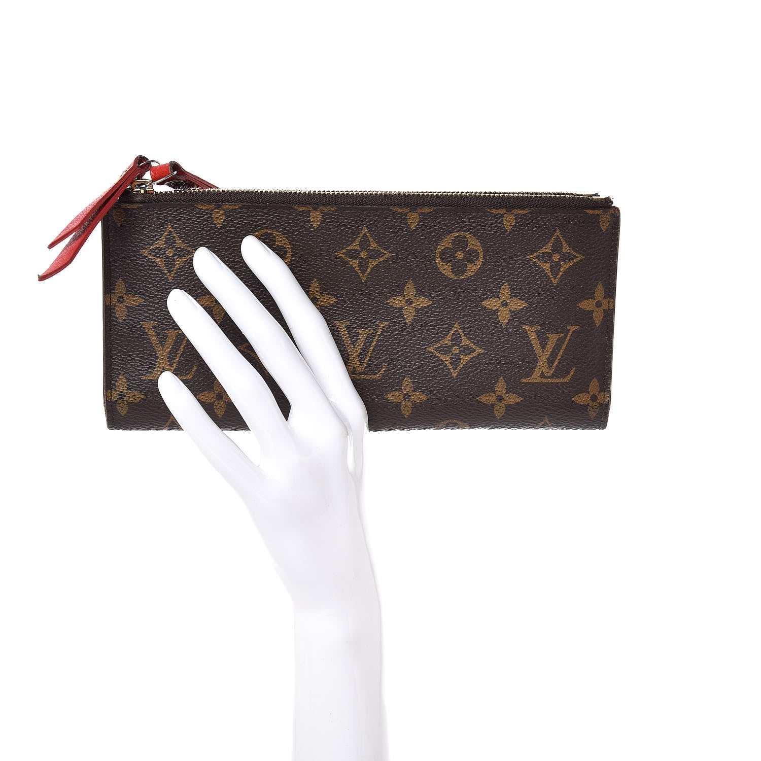 Louis Vuitton Monogram Adele Wallet Coquelicot 2 of 10