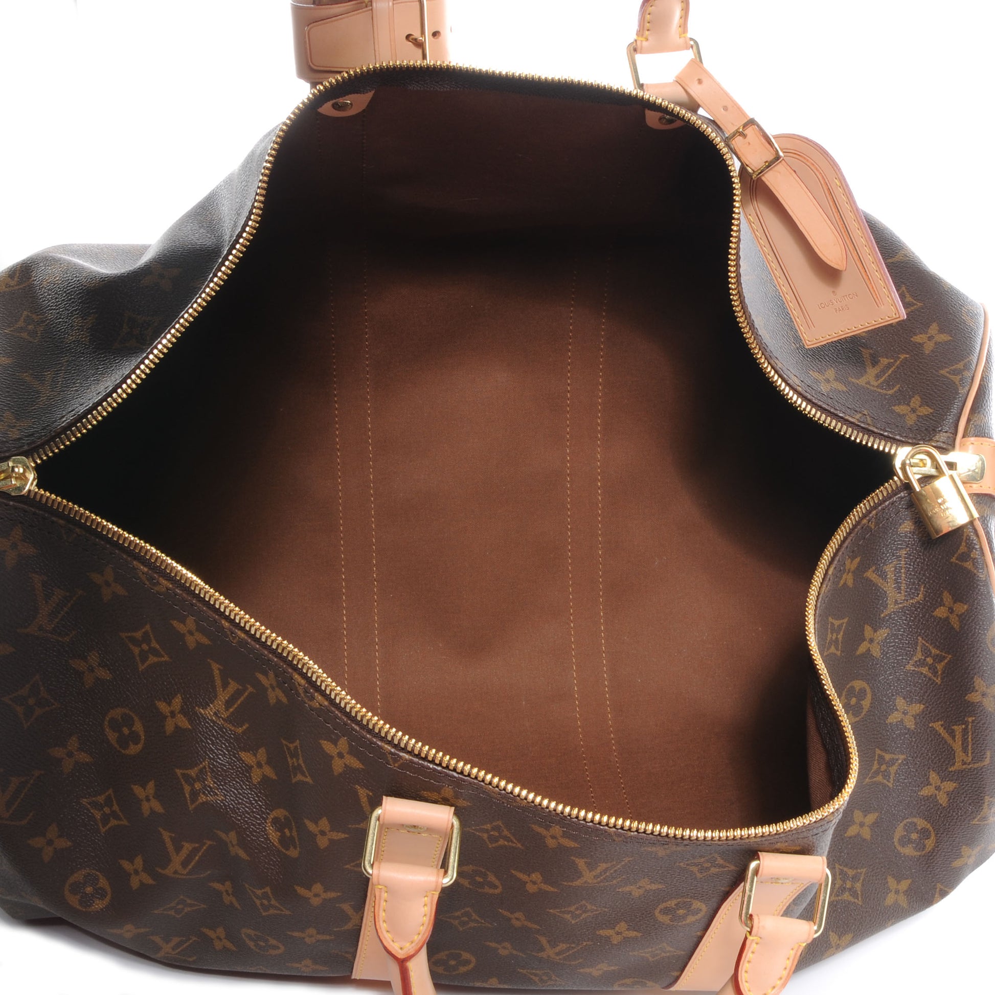 Louis Vuitton Monogram Keepall Bandouliere 55 6 of 9