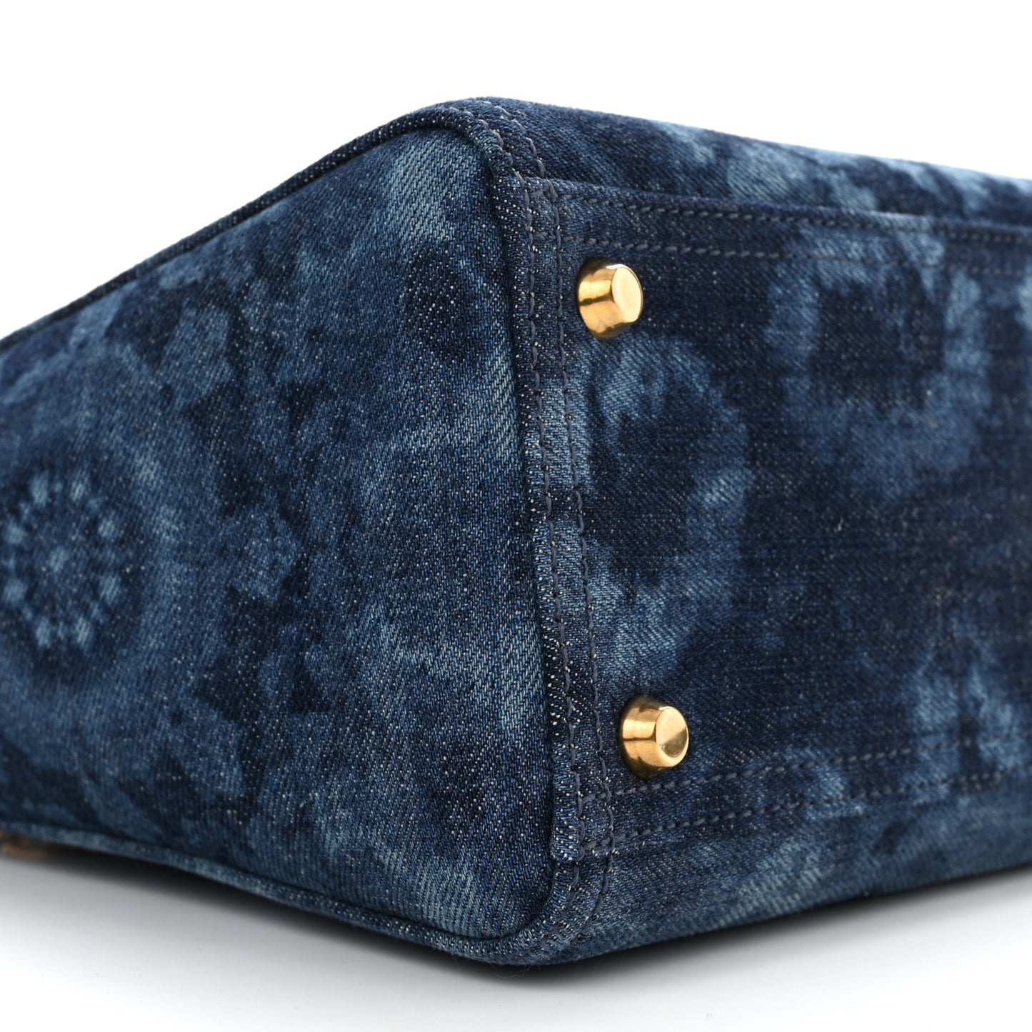 Denim Medium KaleiDiorscopic Lady Dior Blue