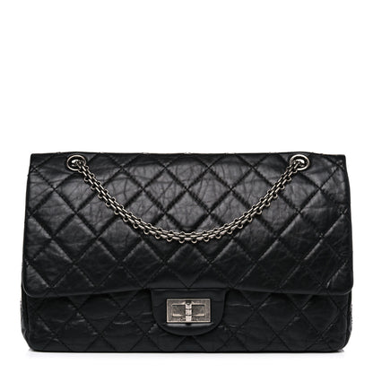 Chanel Aged Calfskin Quilted 2.55 Reissue 227 Flap Black 1 of 16