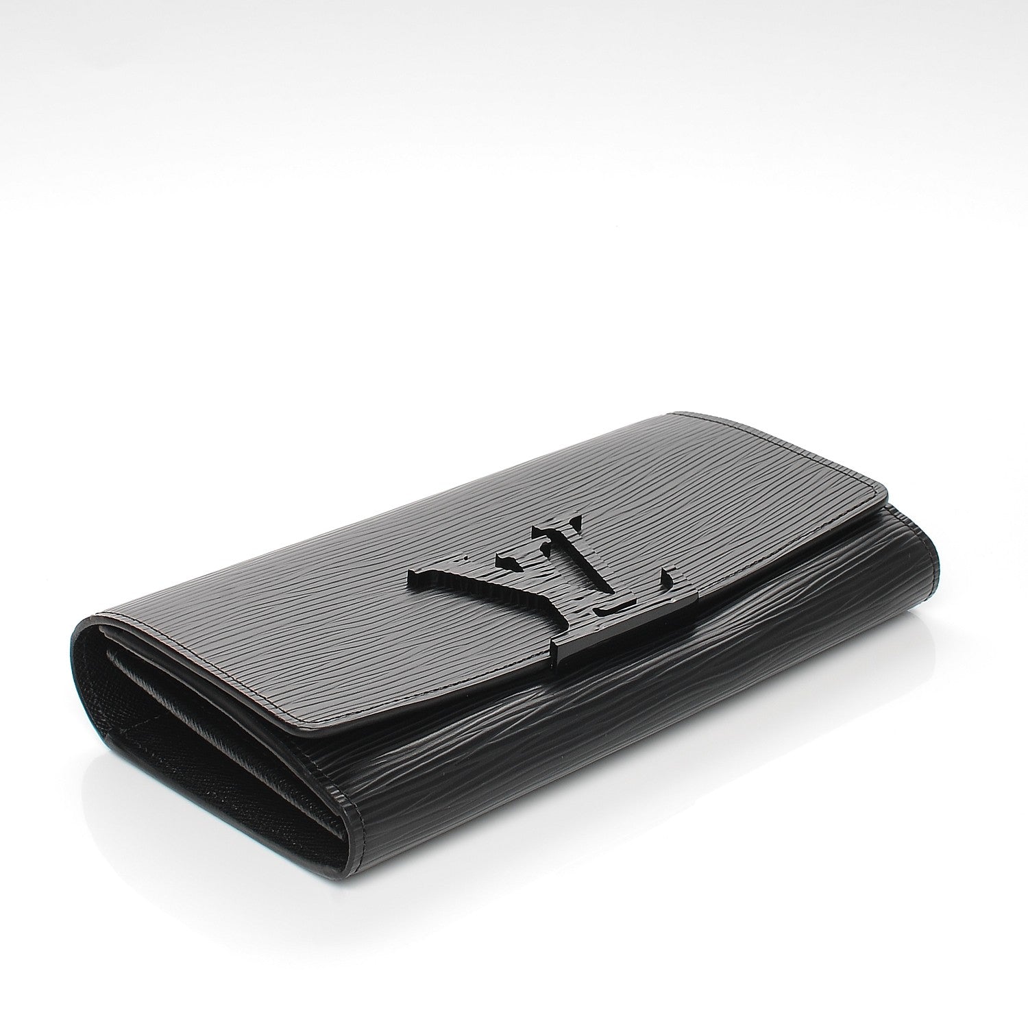 Louis Vuitton Epi Louise Wallet Black 4 of 7