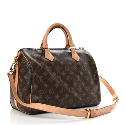 Louis Vuitton Monogram Speedy Bandouliere 30 3 of 8