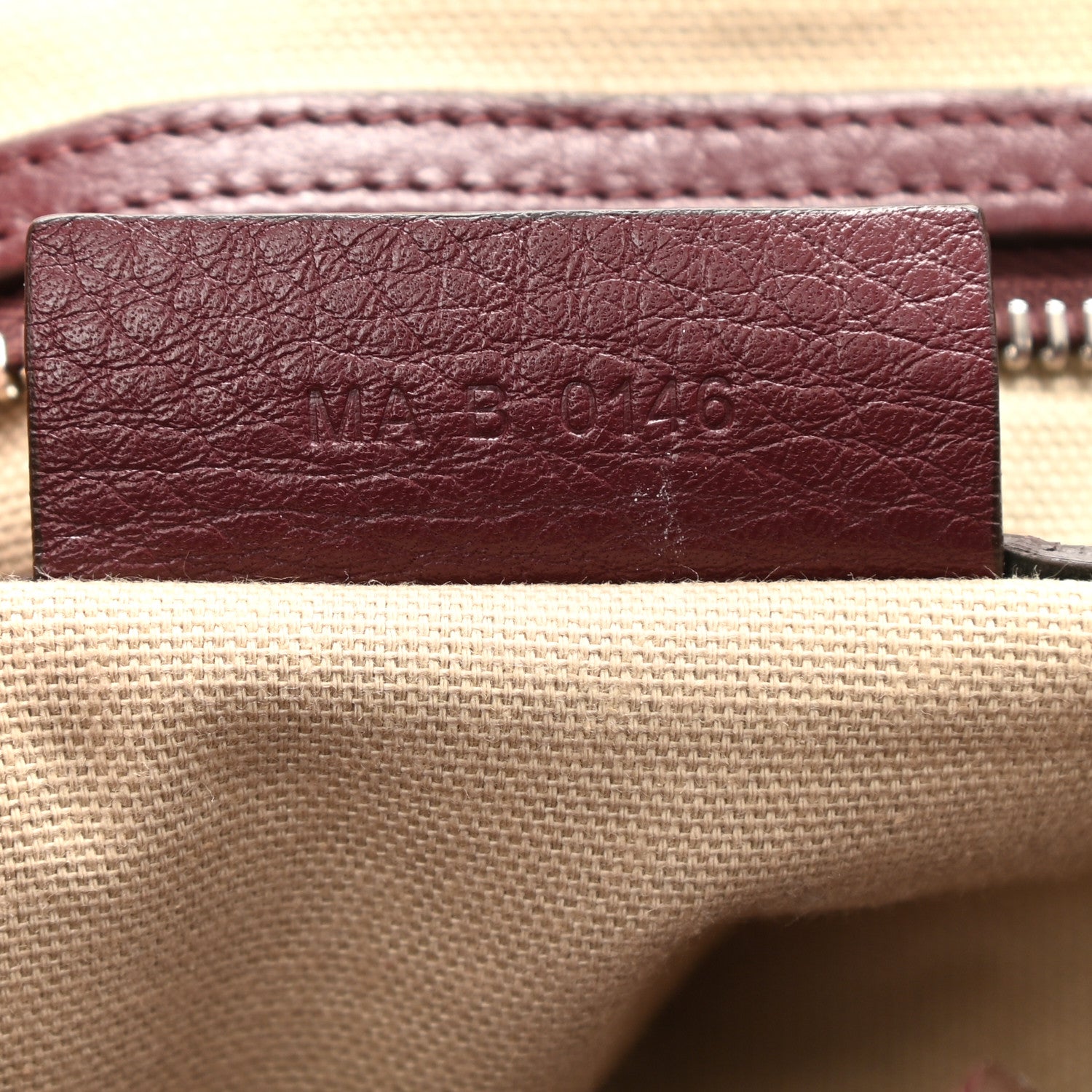 Givenchy Waxy Grained Calfskin Medium Nightingale Oxblood 7 of 10