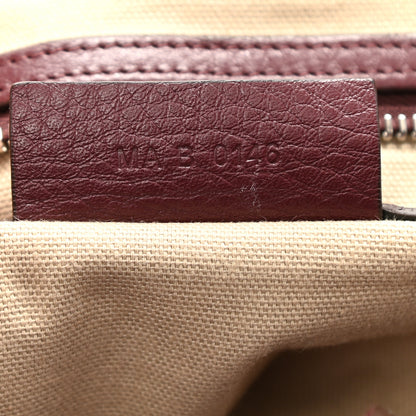 Givenchy Waxy Grained Calfskin Medium Nightingale Oxblood 7 of 10