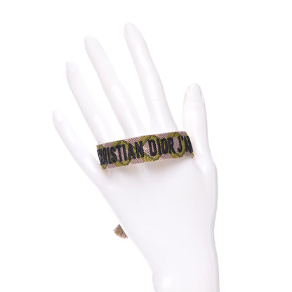 Christian Dior Woven Cotton J'Adior Friendship Bracelet 2 of 3