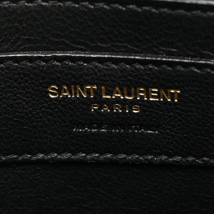 Saint Laurent Calfskin Y Quilted Monogram Small Loulou Chain Satchel Light Sage 6 of 10