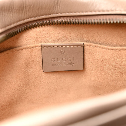 Gucci Calfskin Matelasse Small GG Marmont Chain Shoulder Bag Porcelain Rose 6 of 15
