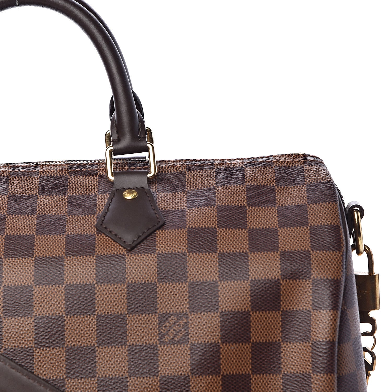 Louis Vuitton Damier Ebene Speedy Bandouliere 35 11 of 12