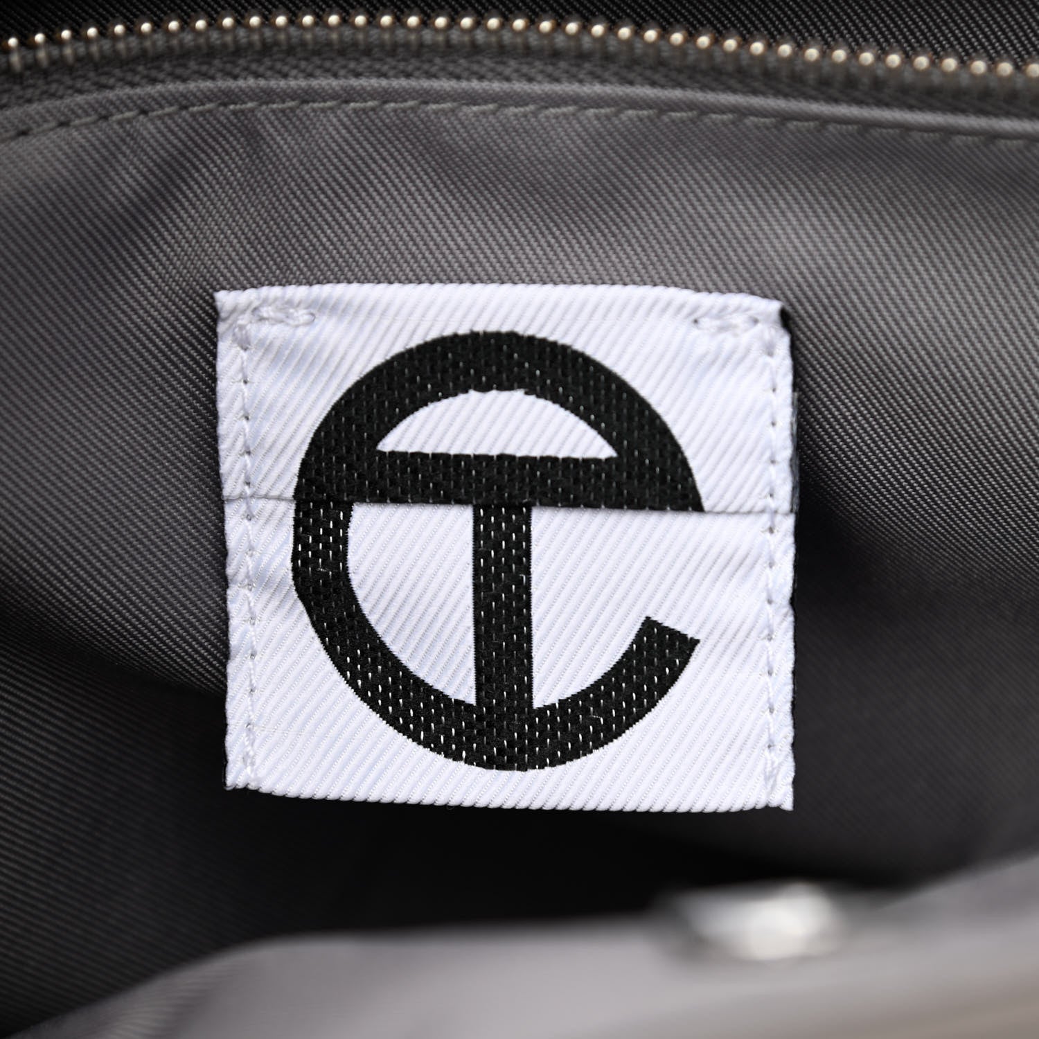 Telfar Vegan Leather Medium Shopping Bag Grey 6 of 9
