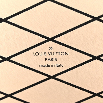 Louis Vuitton Lambskin Embossed Monogram Petite Malle Red White Blue 6 of 9