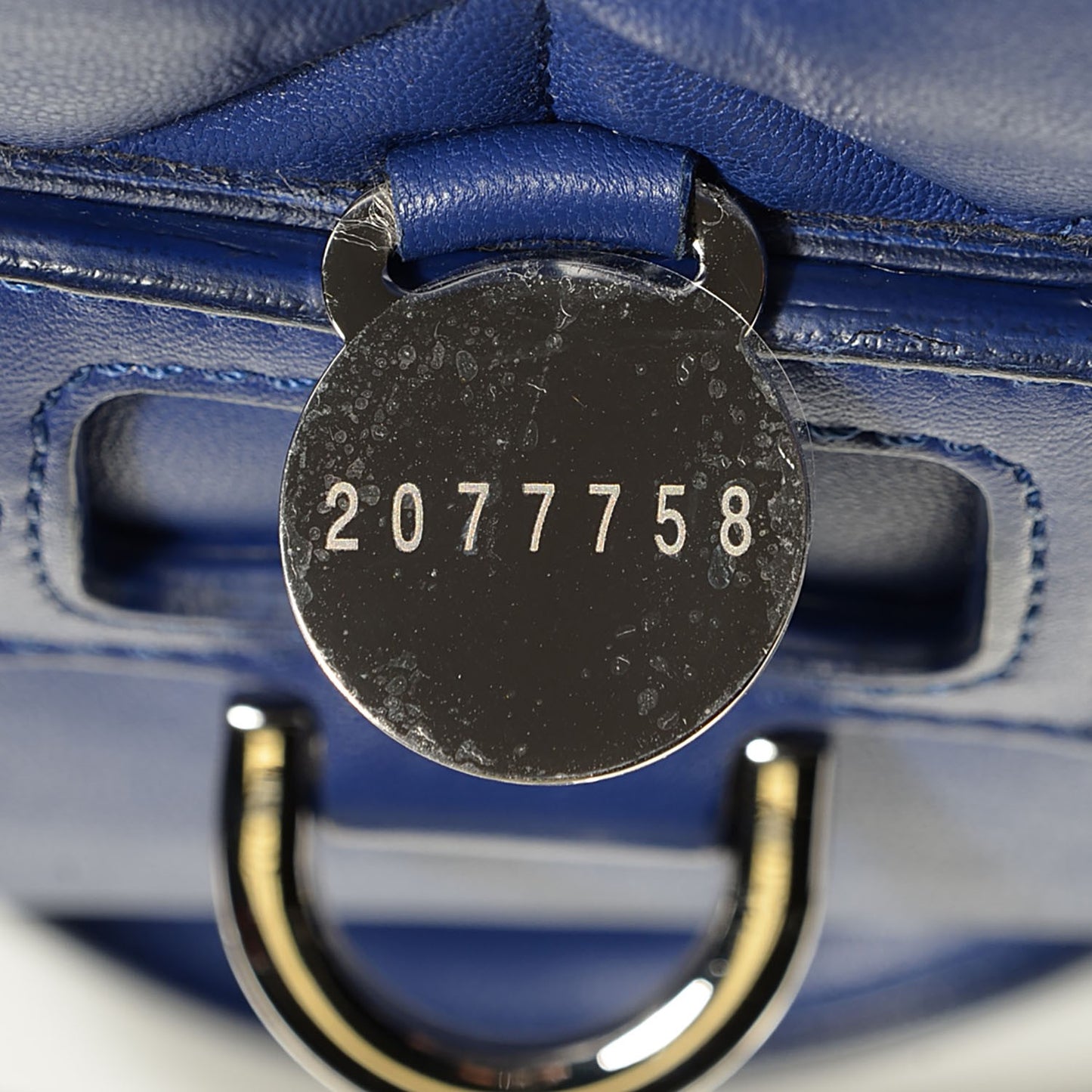Nappa Quilted Mini Cara Delevingne Convertible Bag Indigo