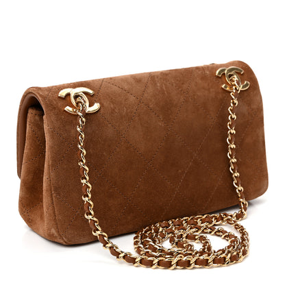 Chanel Suede Calfskin Small Eyes On You Flap Camel 3 of 10