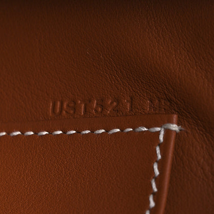 Hermes Swift Kelly Pochette Clutch Gold 7 of 11