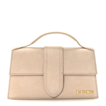 Jacquemus Nubuck Le Grand Bambino Dark Beige 1 of 8
