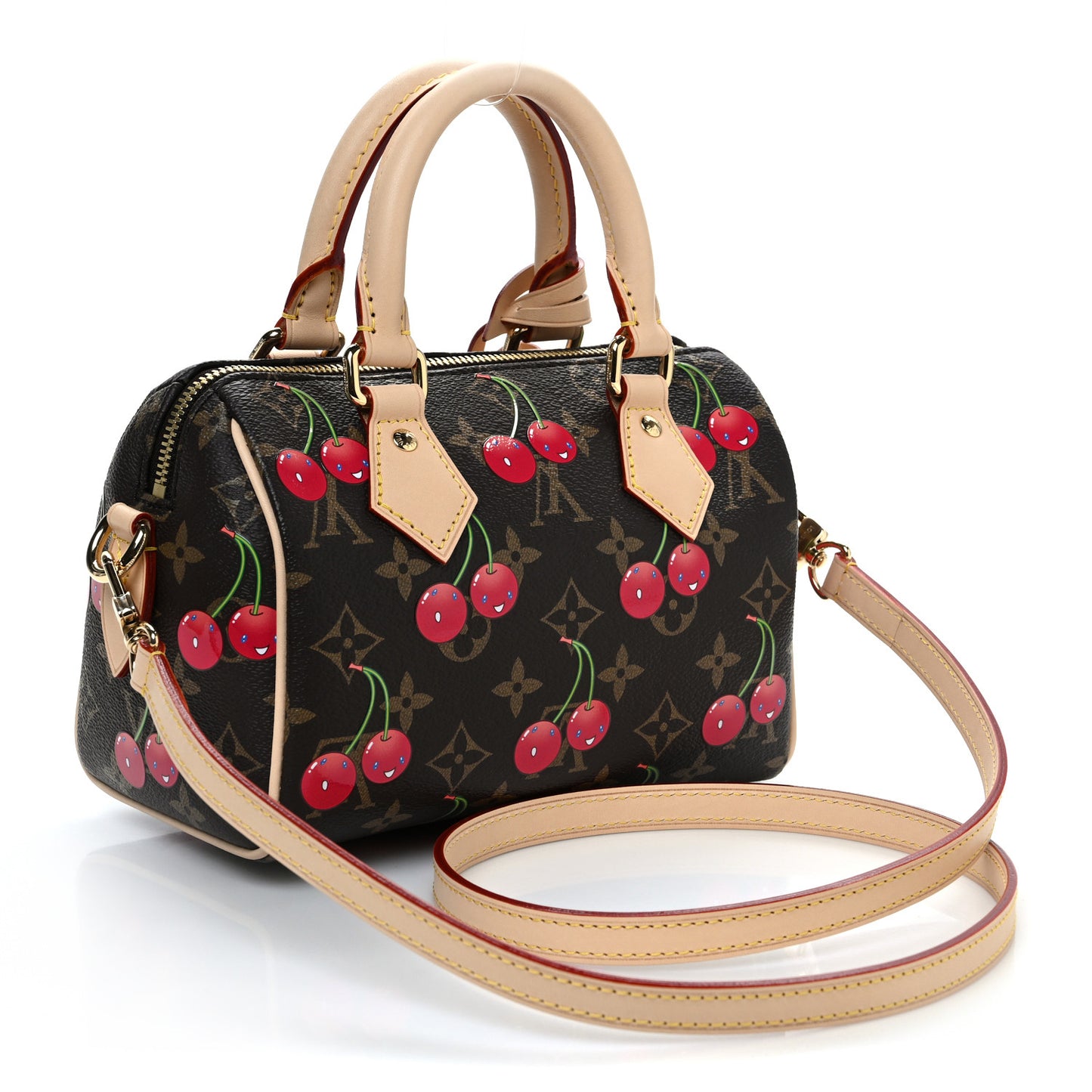 LV X TM Monogram Cerises Speedy Bandouliere 20