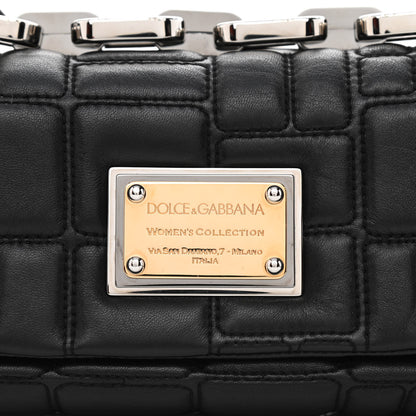Dolce & Gabbana Nappa Miss Deco Shoulder Bag Black 8 of 11