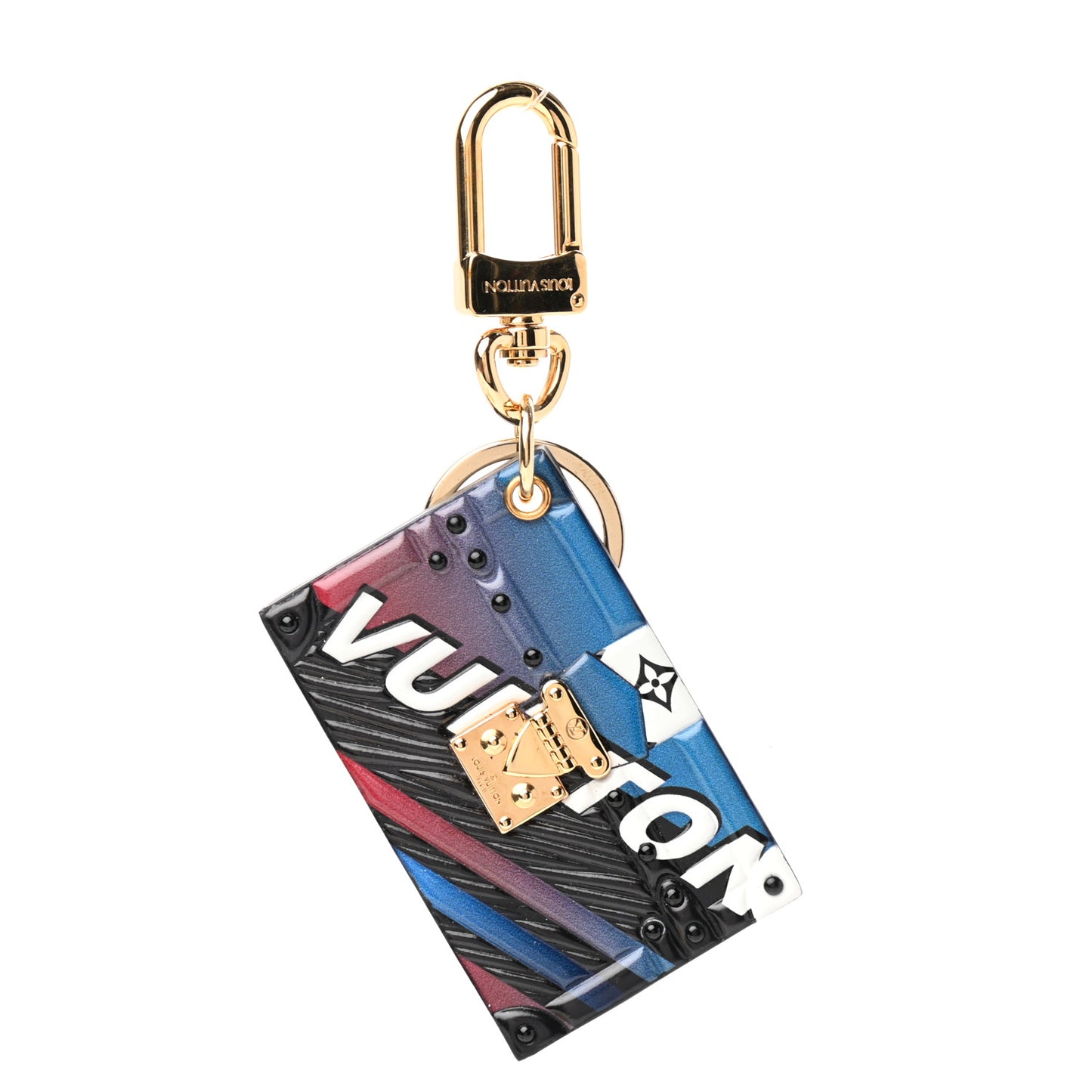 Epi Monogram Race Bag Charm Key Holder