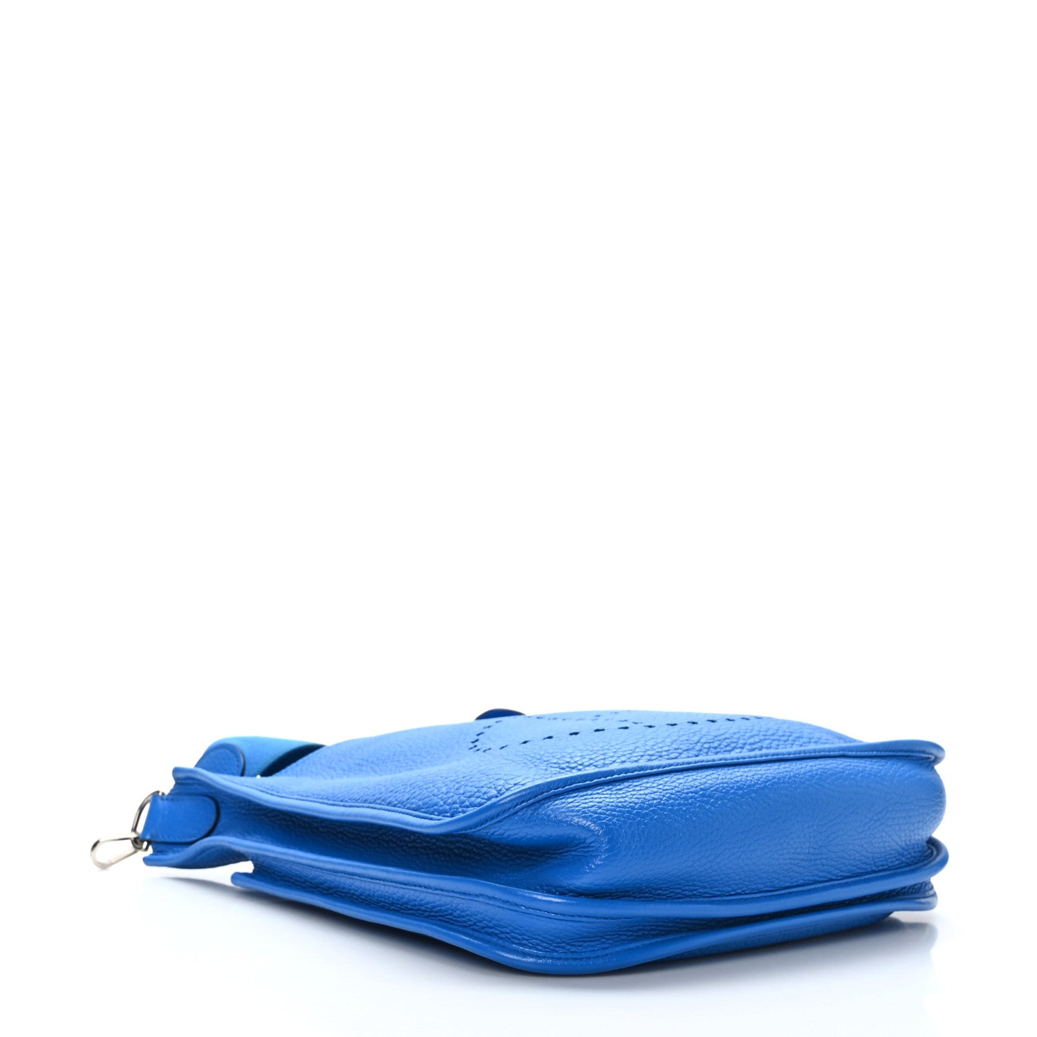 Hermes Taurillon Clemence Evelyne III PM Bleu Hydra 4 of 10
