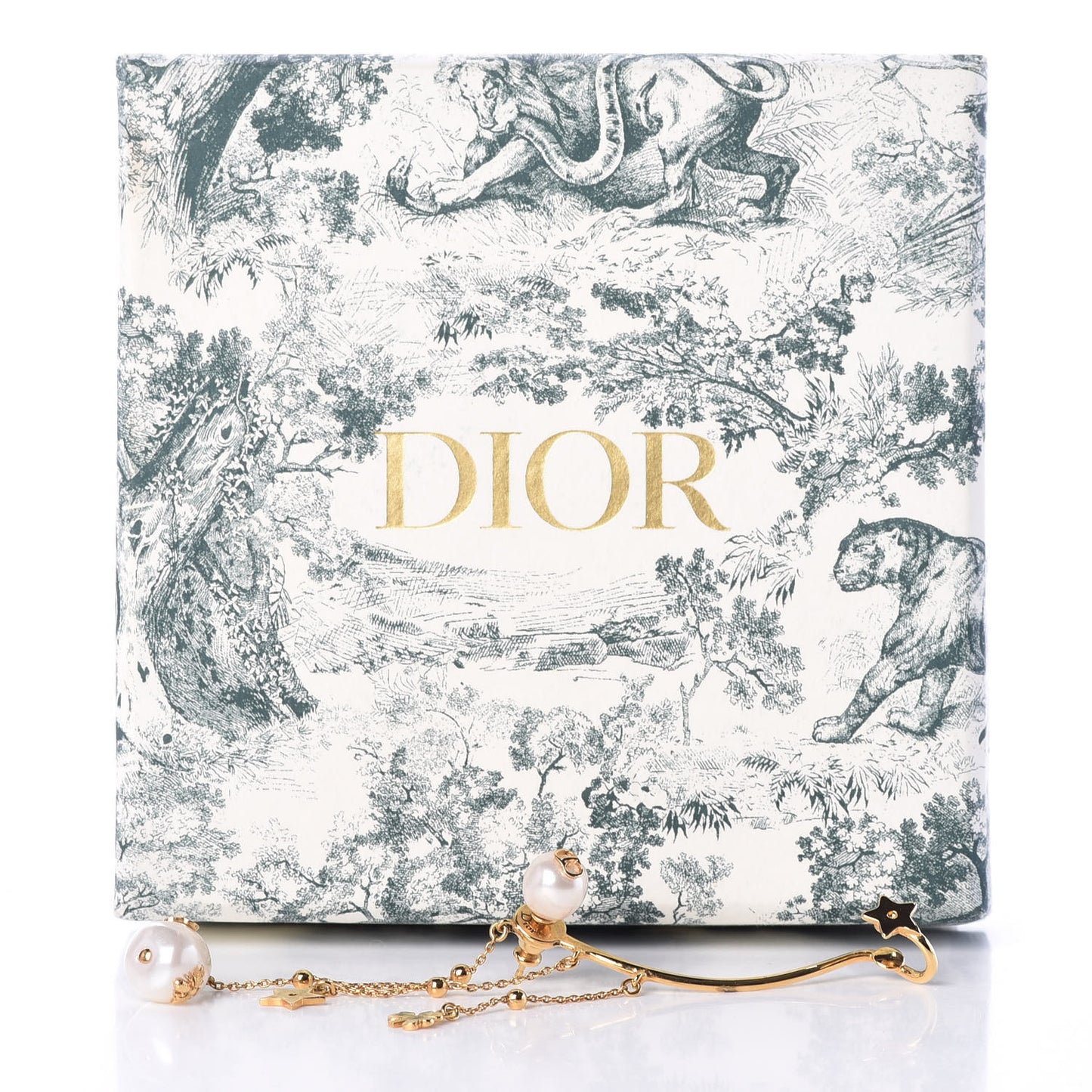 Pearl Shiny-D Earring Gold