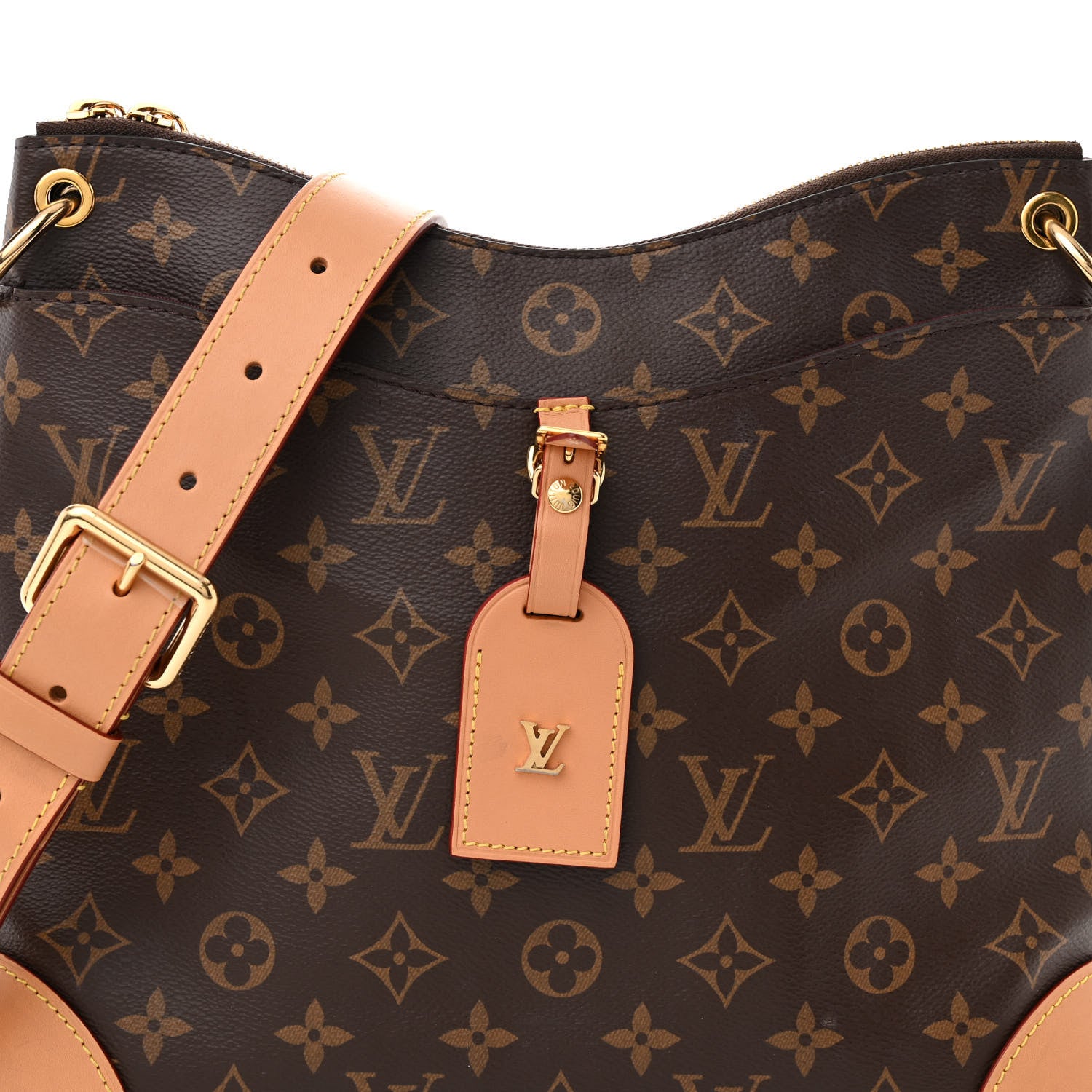 Louis Vuitton Monogram Odeon MM Natural 8 of 10