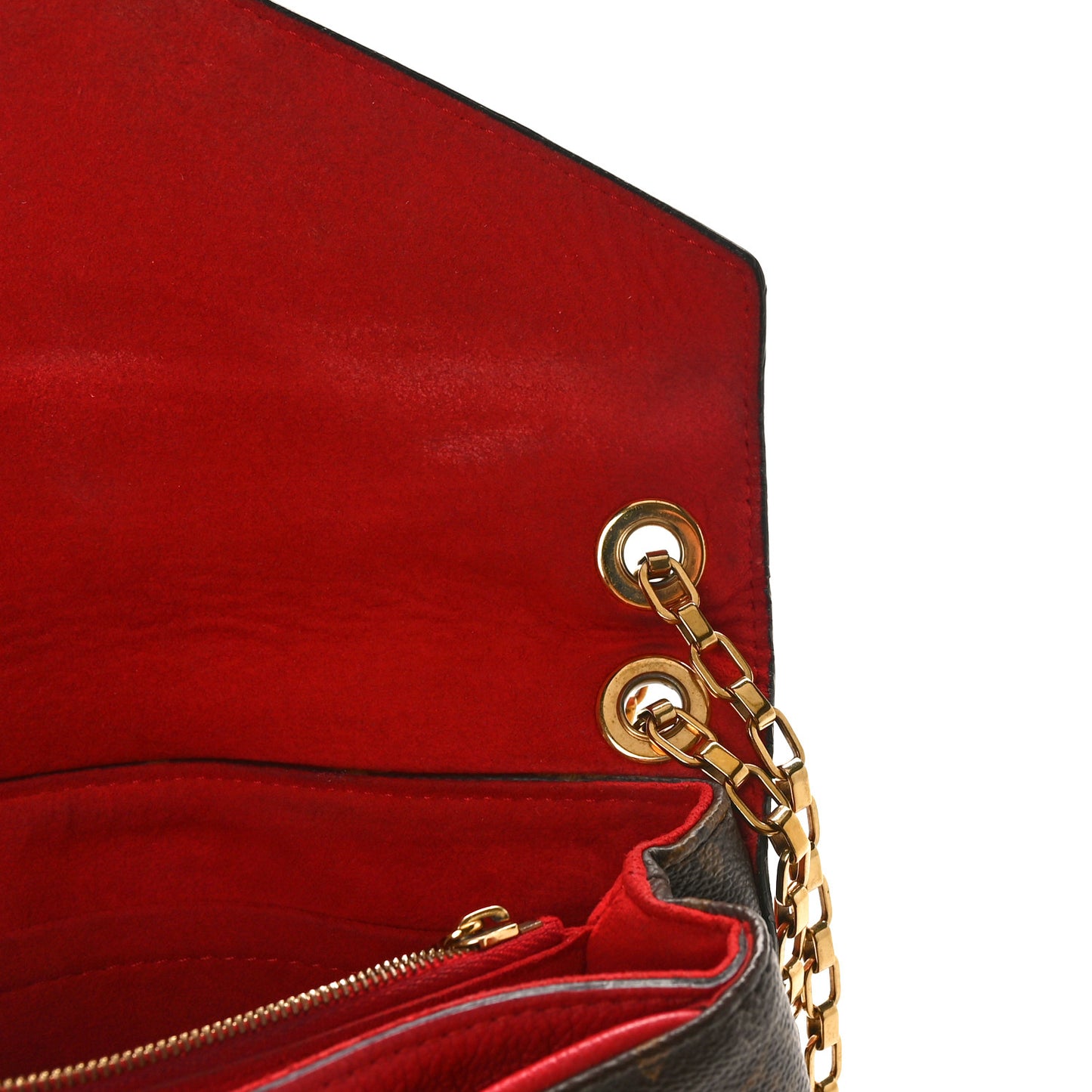 Monogram Pallas Chain Cherry