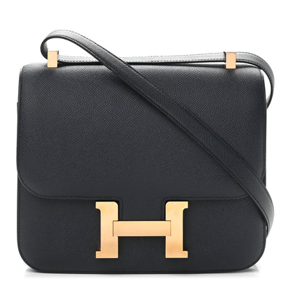 Hermes Epsom Constance 24 Bleu Indigo 1 of 8