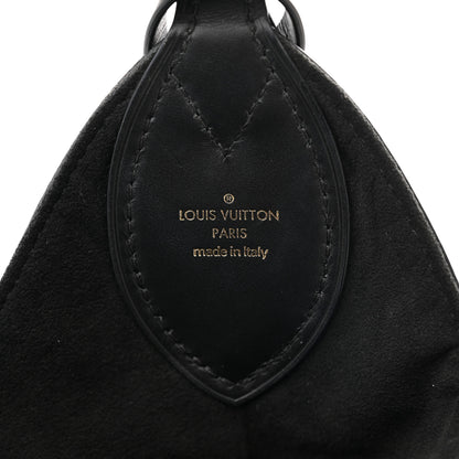 Louis Vuitton Monogram Flower Hobo Black 7 of 10