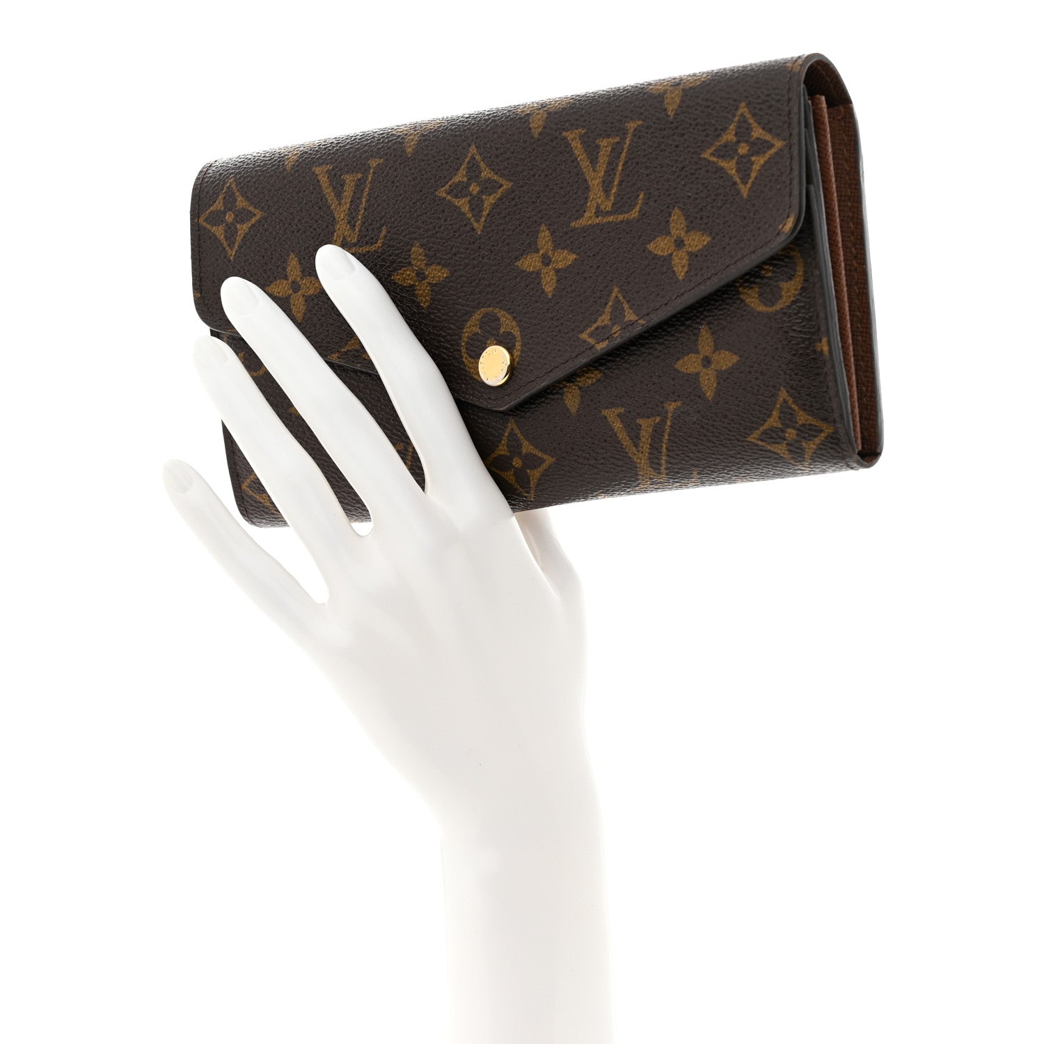 Louis Vuitton Monogram Sarah Wallet NM 2 of 9