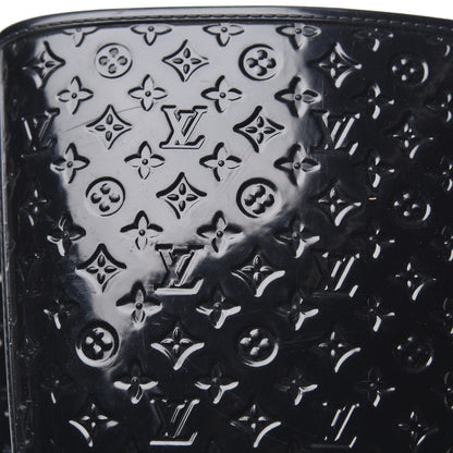 Louis Vuitton Rubber Embossed Monogram Splash Rain Boots 40 Black 6 of 8