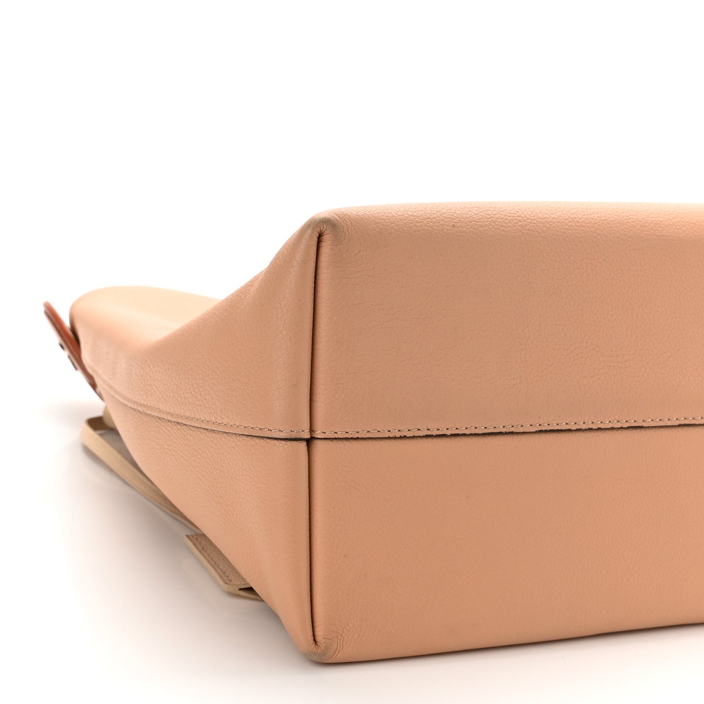 Calfskin Lockme Hobo Beige
