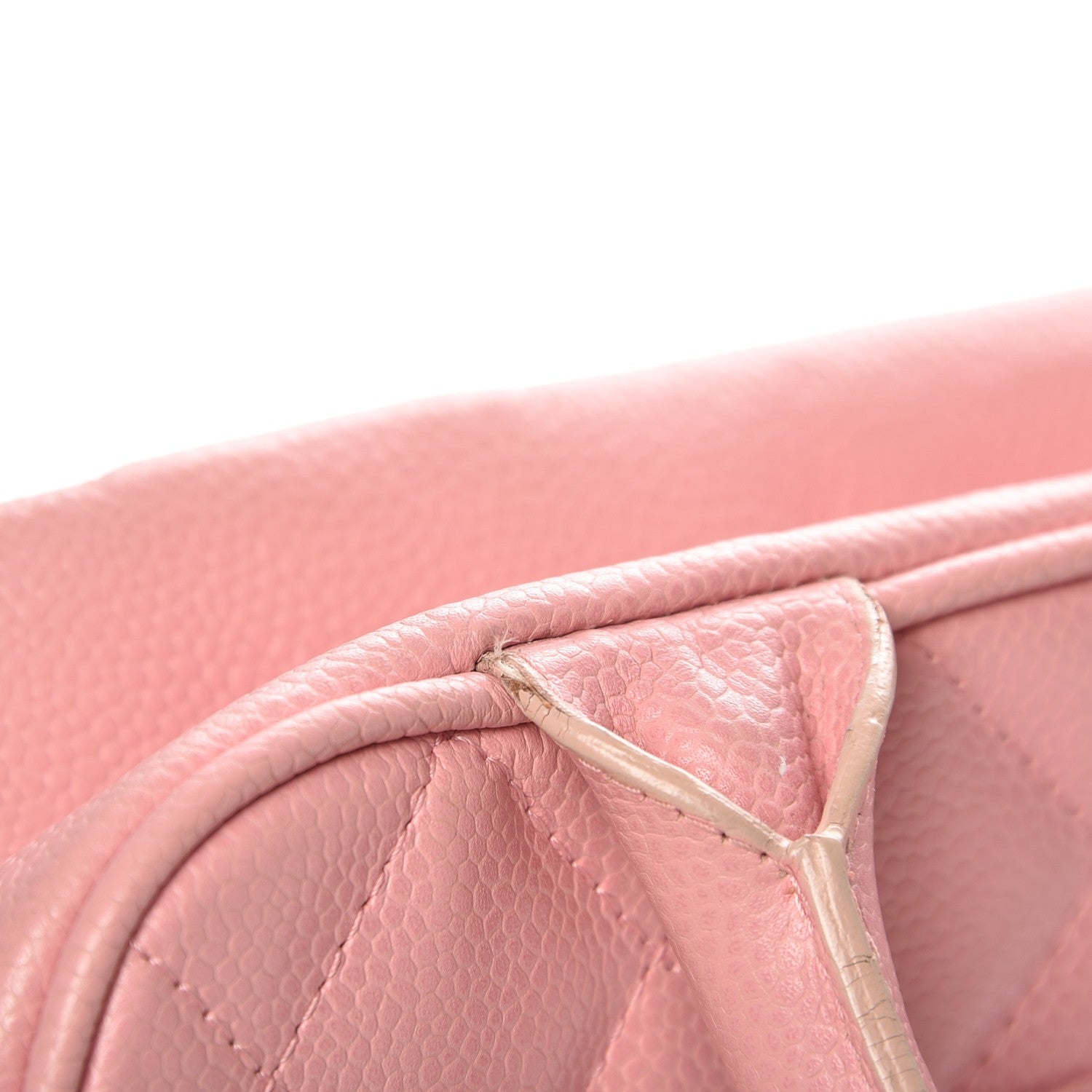 Chanel Caviar Quilted Small Bowler Pink 9 of 10