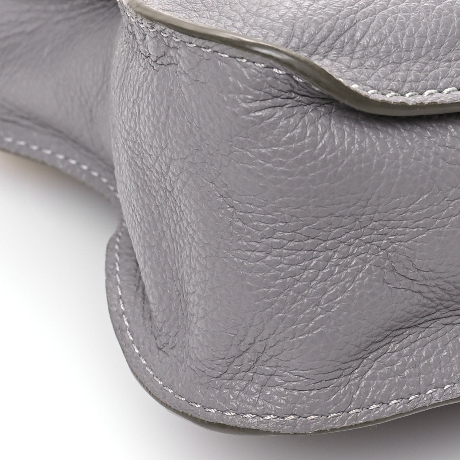 Chloe Calfskin Small Marcie Satchel Cashmere Grey 9 of 10