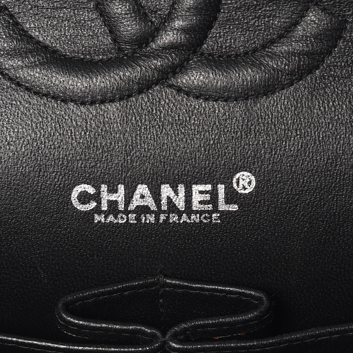 Chanel Caviar Quilted Medium Double Flap Black 8 of 13