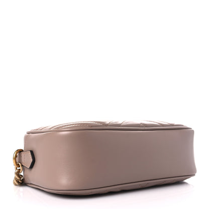 Gucci Calfskin Matelasse Small GG Marmont Chain Shoulder Bag Porcelain Rose 4 of 10