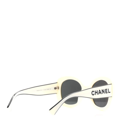 Chanel Acetate Sunglasses 71414A White 4 of 7