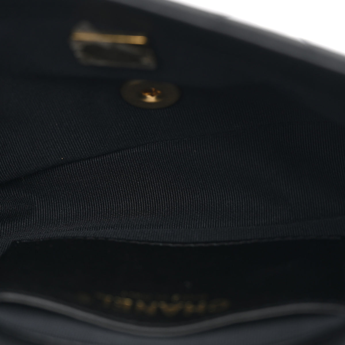 Lambskin Quilted Mini CC Funky Town Flap Black