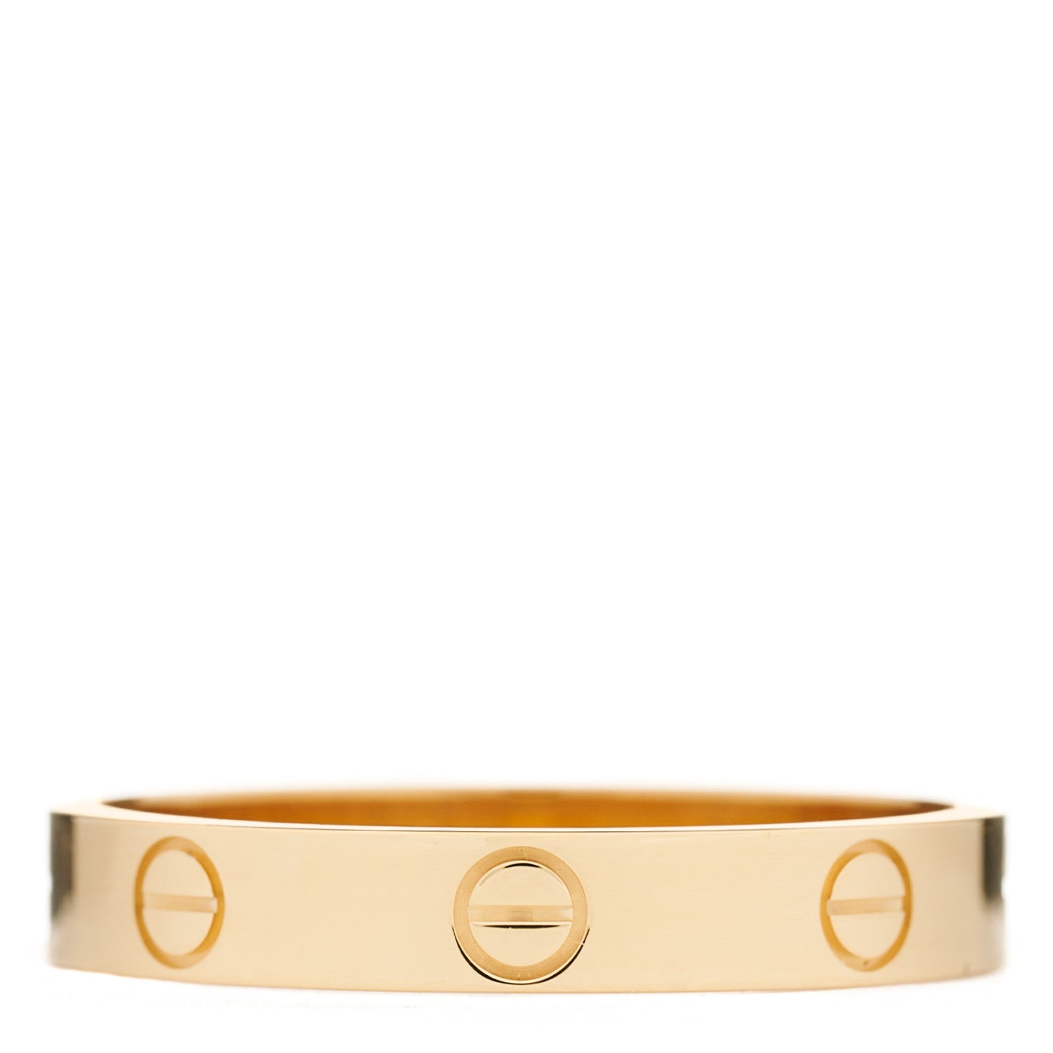 Cartier 18K Yellow Gold 3.5mm LOVE Wedding Band Ring 60 9 1 of 5
