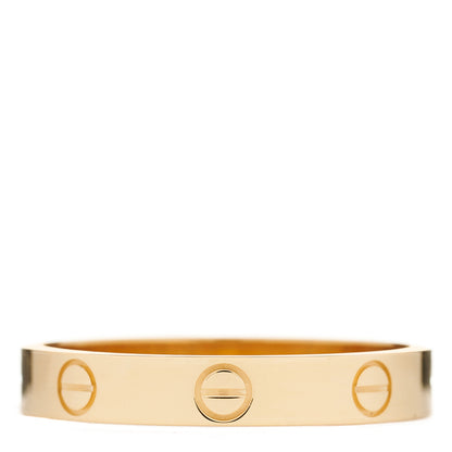 Cartier 18K Yellow Gold 3.5mm LOVE Wedding Band Ring 60 9 1 of 5