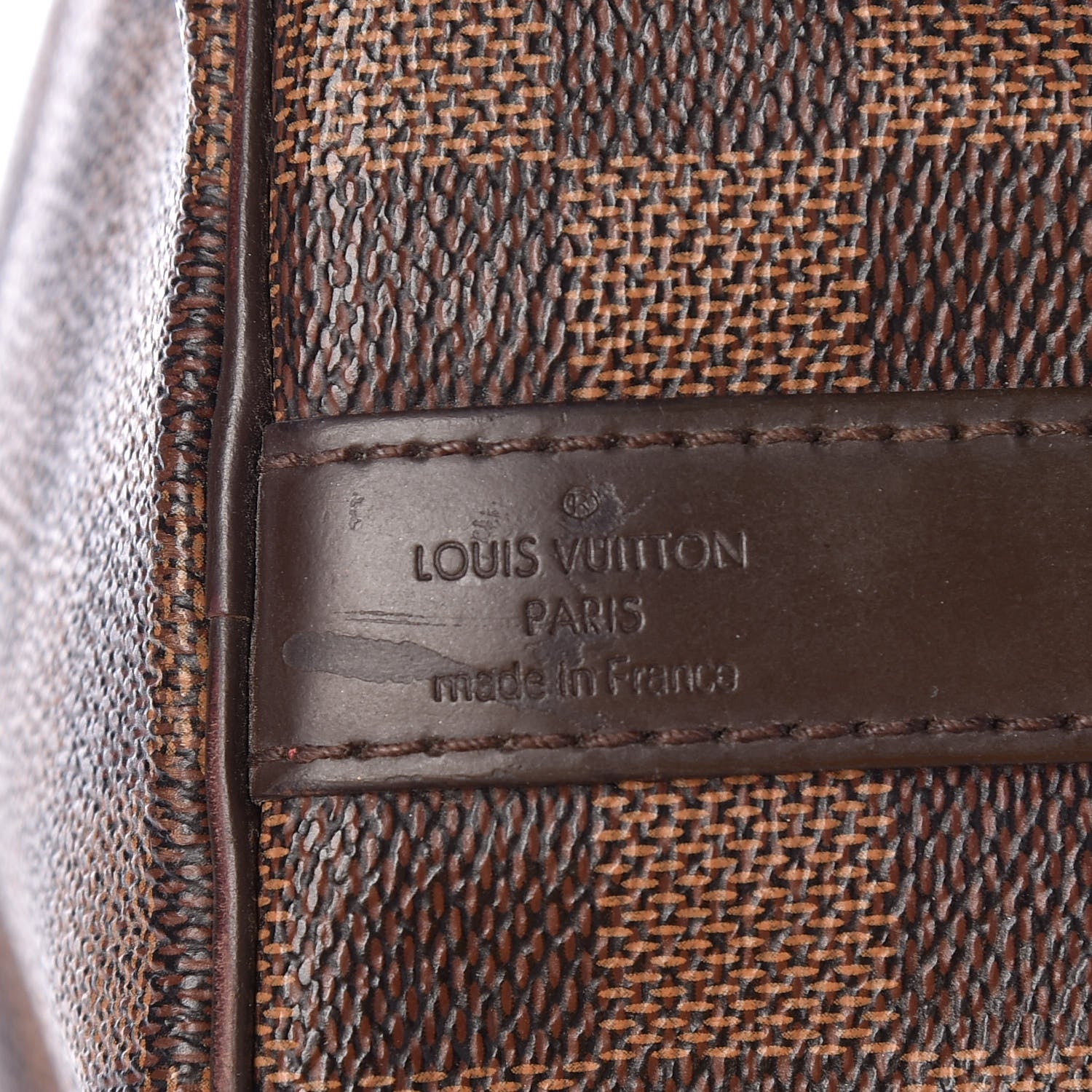 Louis Vuitton Damier Ebene Speedy Bandouliere 25 6 of 10