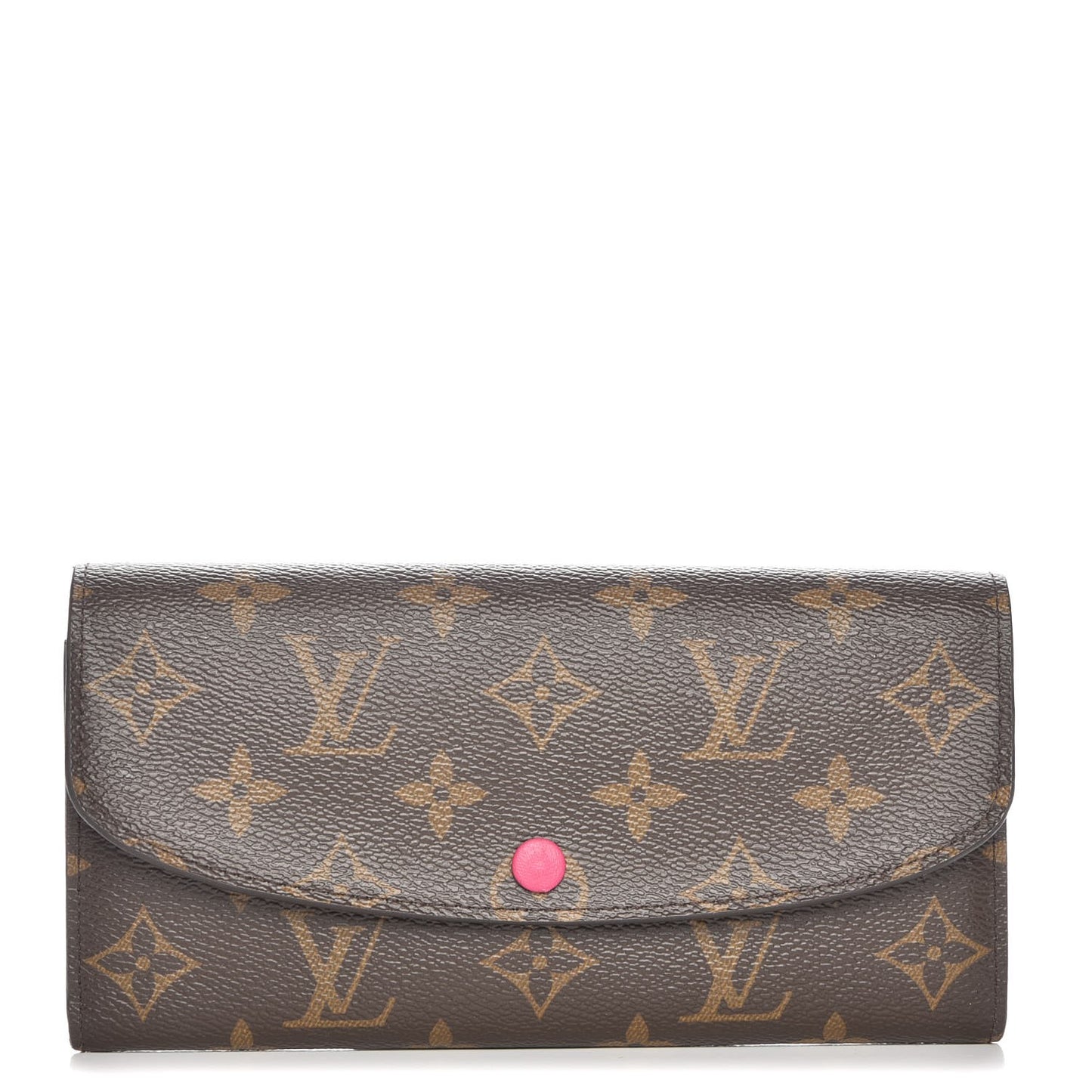 Monogram Emilie Wallet Hot Pink