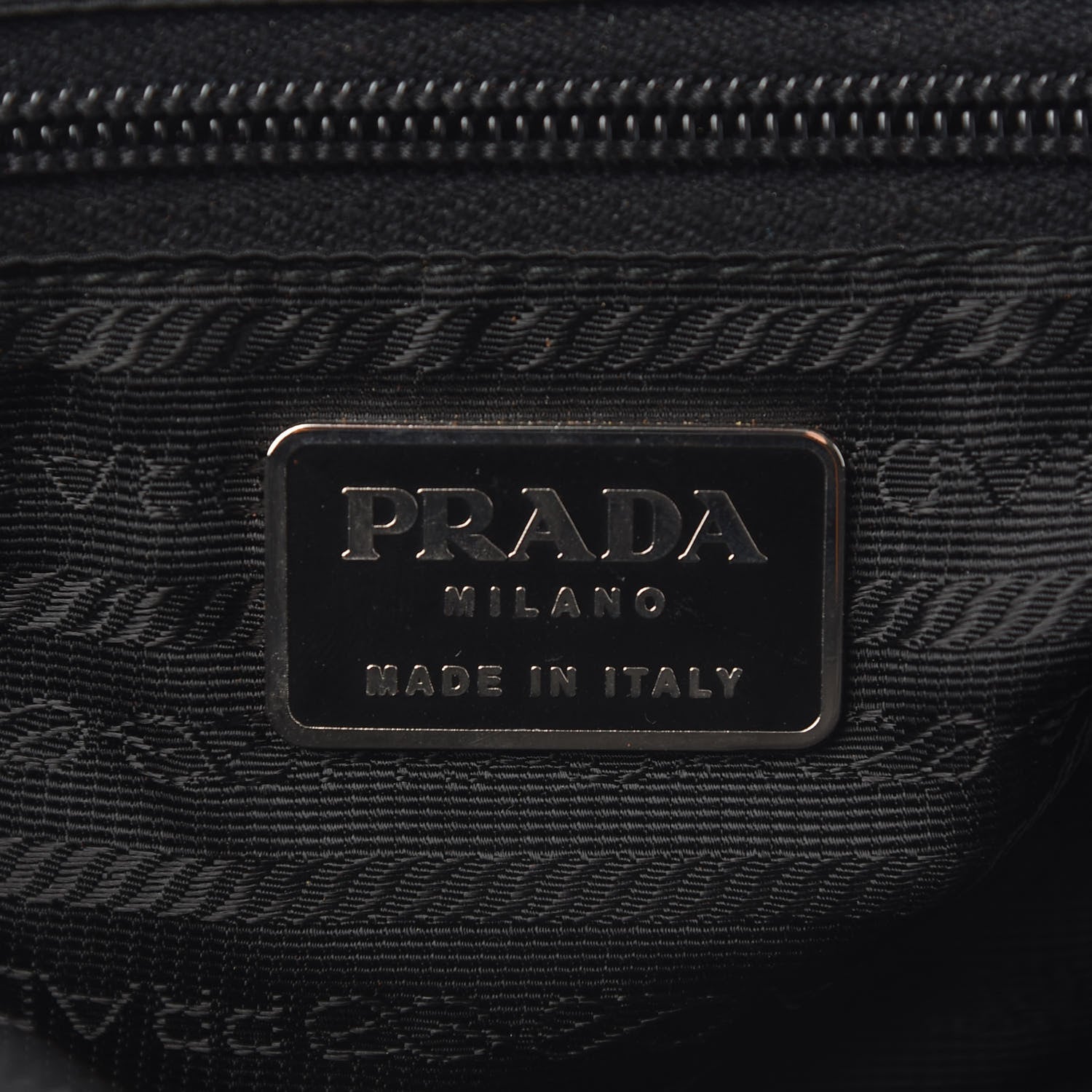 Prada Tessuto Nylon Sport Semitracolla Shoulder Bag Black 5 of 7