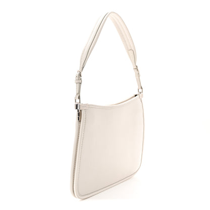 Gucci Calfskin Horsebit Slim Shoulder Bag White 3 of 10