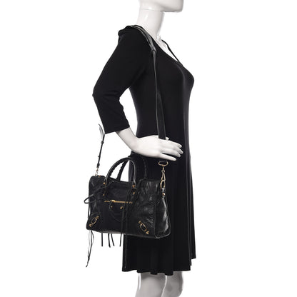 Balenciaga Agneau Classic Gold Hardware S City Black 2 of 10