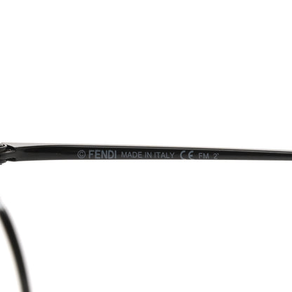 Fendi Metal F is Fendi Printed Run Away Round Frame Sunglasses FF 0285/S Brown 5 of 7