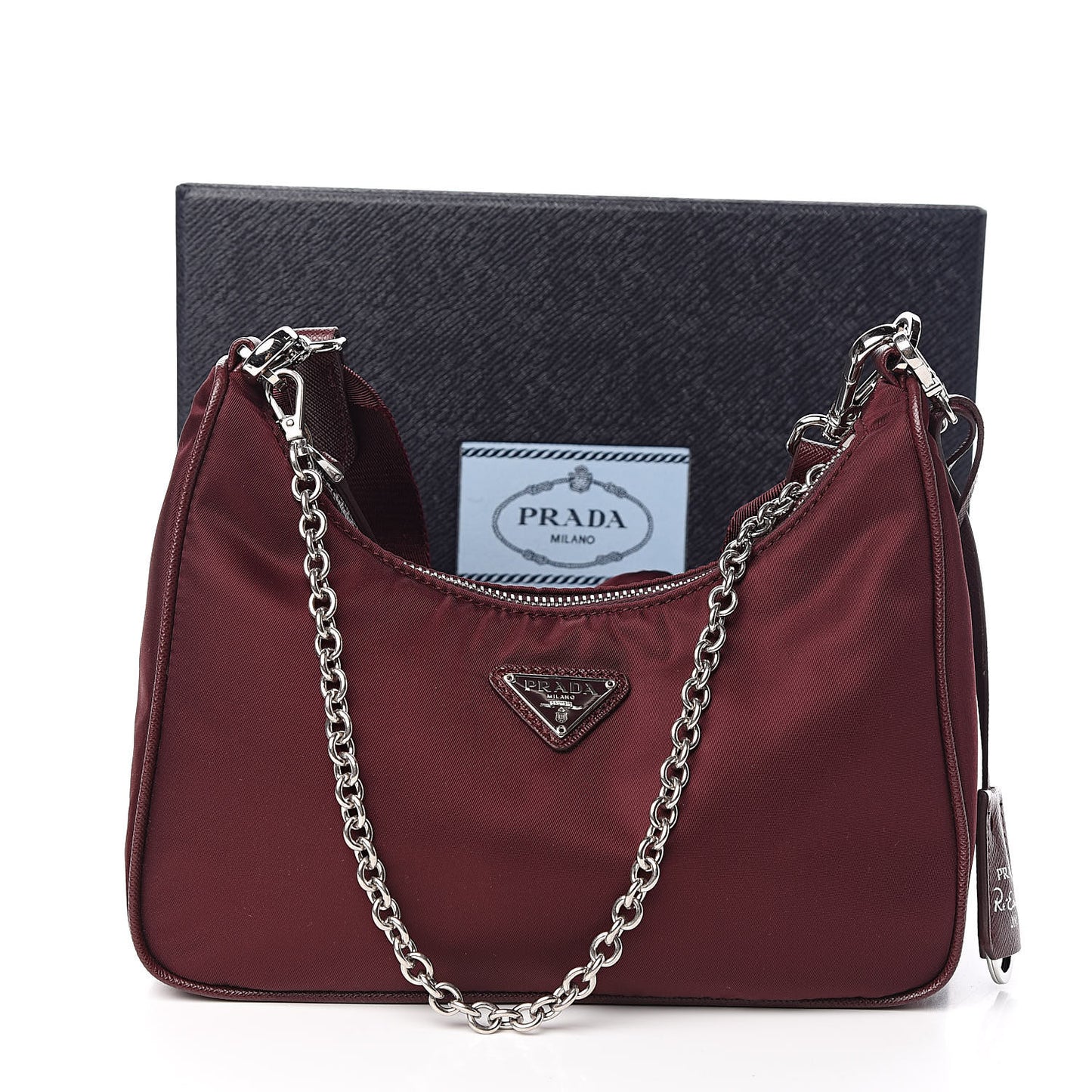 Tessuto Nylon Re-Edition 2005 Shoulder Bag Granato