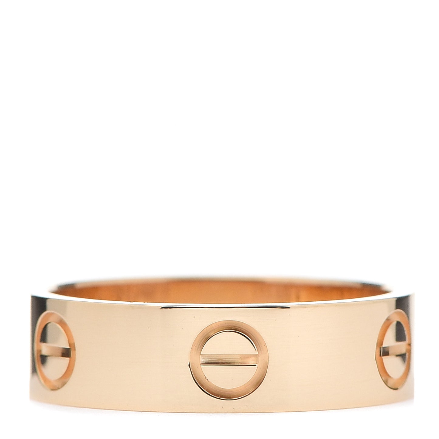 18K Yellow Gold 5.5mm LOVE Ring 56 7.5