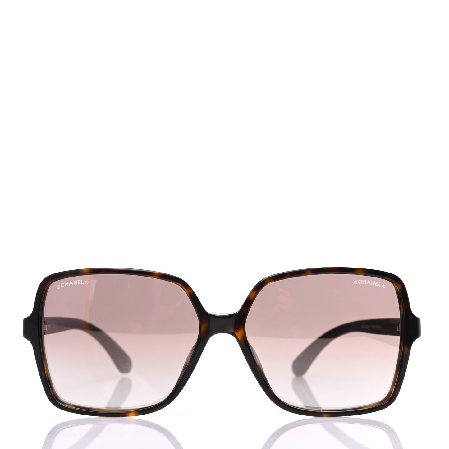 Acetate Wood Rubber Square Sunglasses 9076 Dark Tortoise